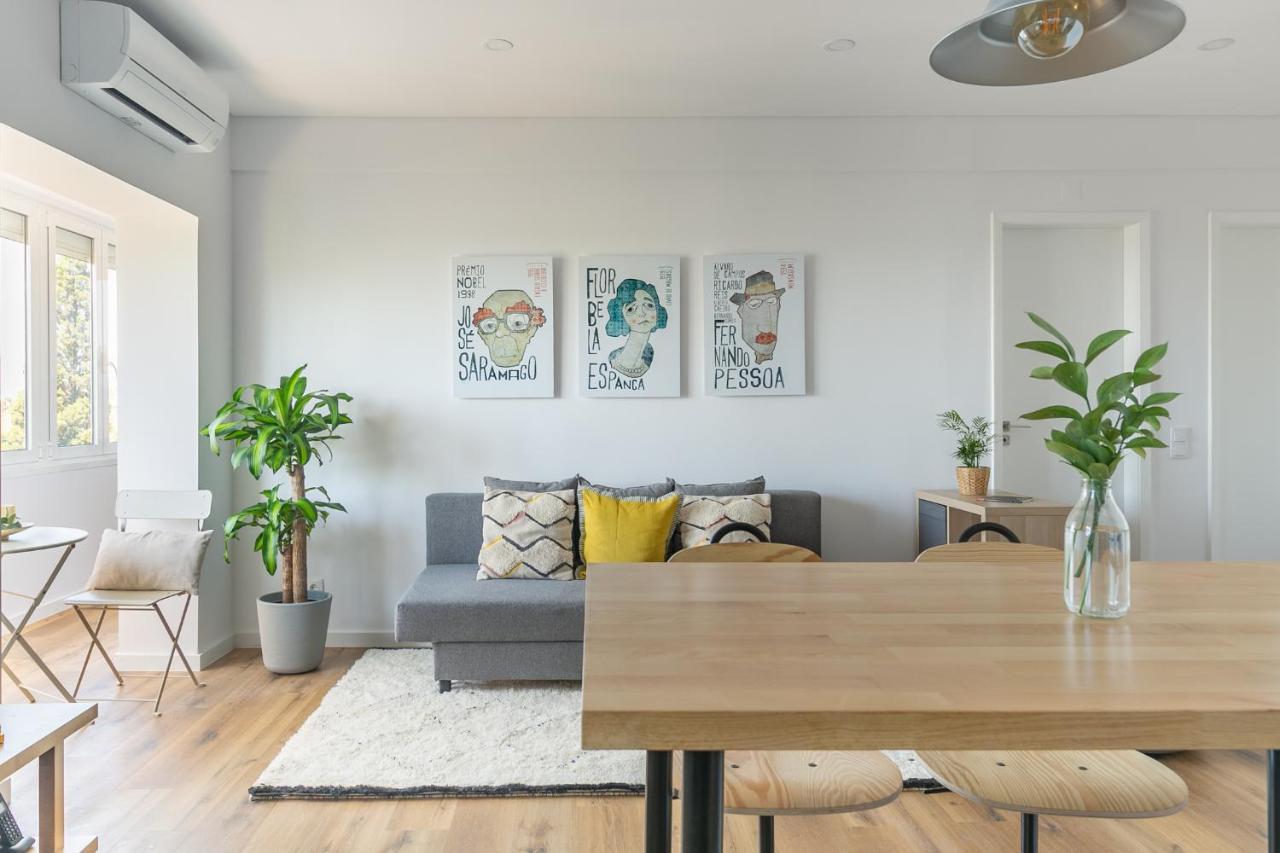 Spacious Apt Campo D'Ourique With Ac Lisboa Ngoại thất bức ảnh