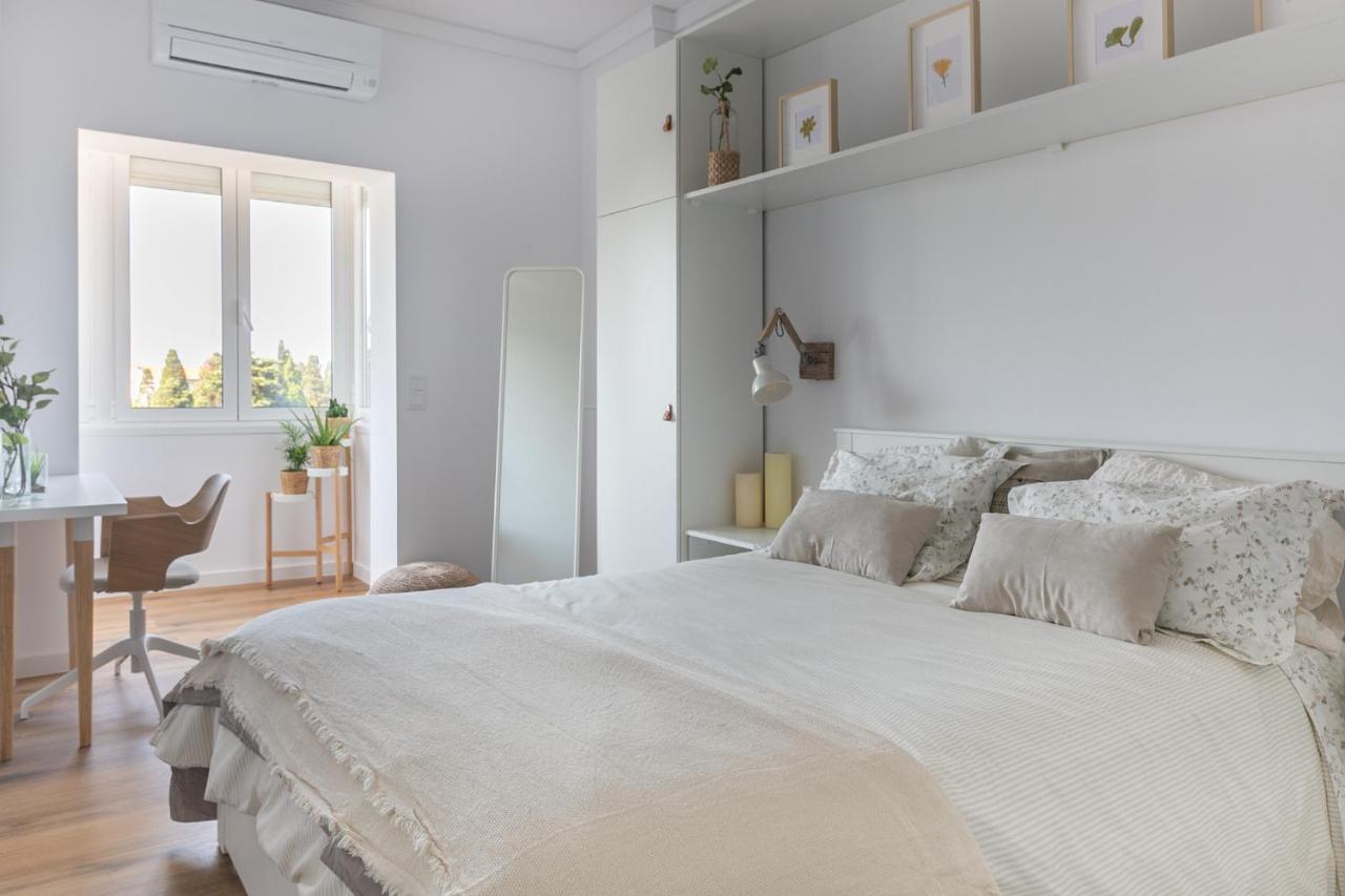 Spacious Apt Campo D'Ourique With Ac Lisboa Ngoại thất bức ảnh
