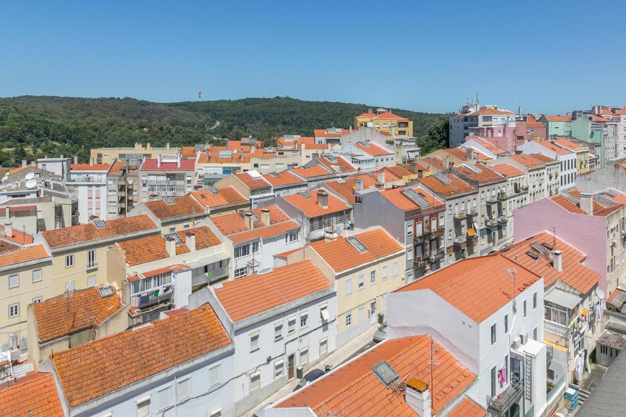 Spacious Apt Campo D'Ourique With Ac Lisboa Ngoại thất bức ảnh