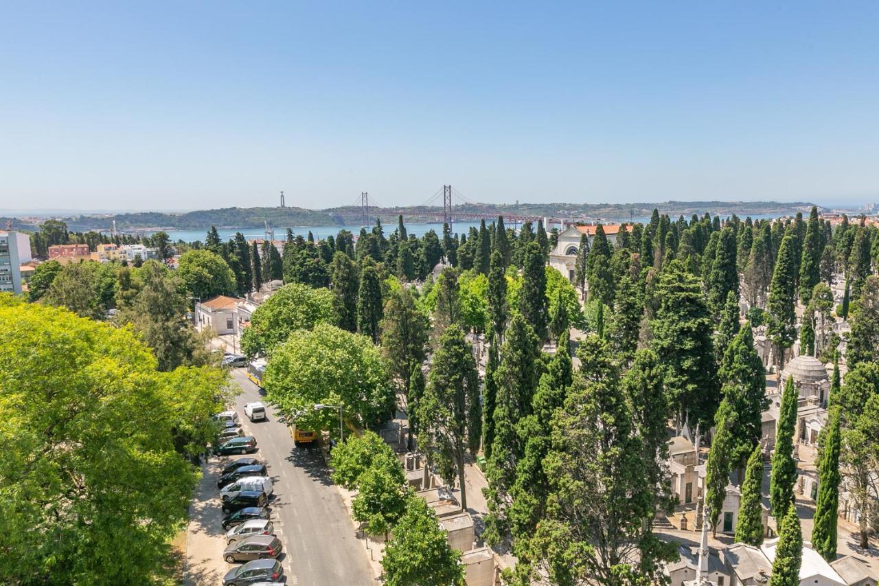 Spacious Apt Campo D'Ourique With Ac Lisboa Ngoại thất bức ảnh